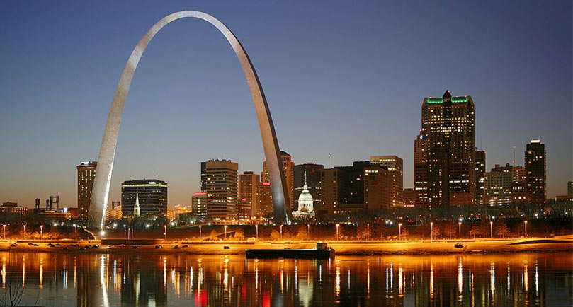 Imagen del Gateway Arch en St. Louis, Missouri