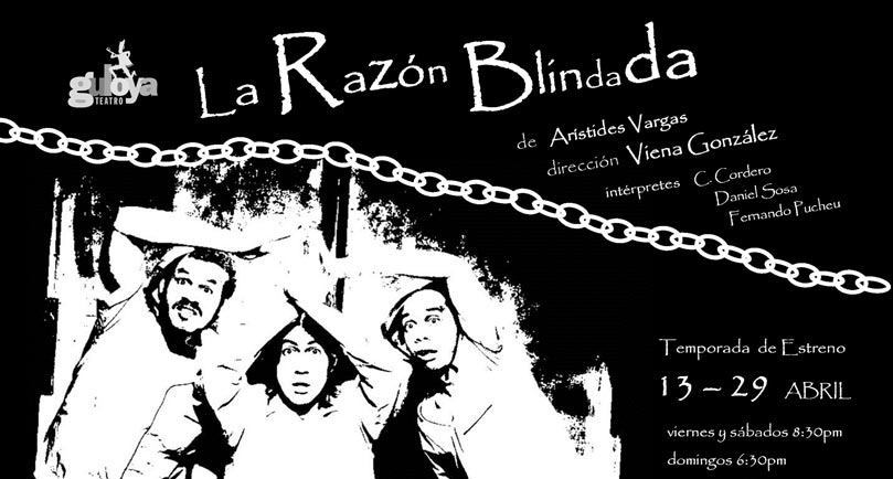 Imagen de la puesta en escena del Teatro Guloya 28 La Razón Blindada