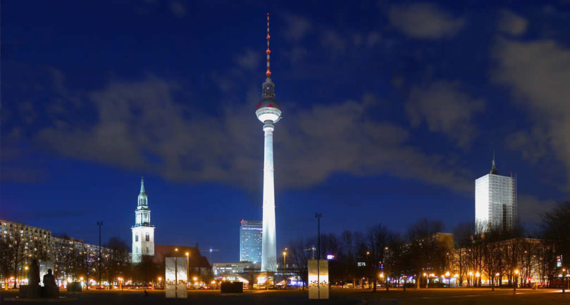 Vista panorámica Berlin, Alemania