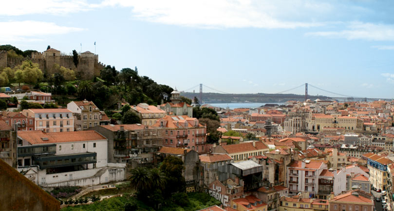 Vista panorámica de la ciudad de Lisboa por Maricha Martínez Sosa