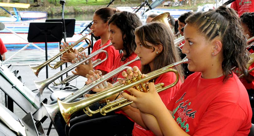 Imagen del concierto de Música sobre el mar del Ministerio de Cultura de República Dominicana