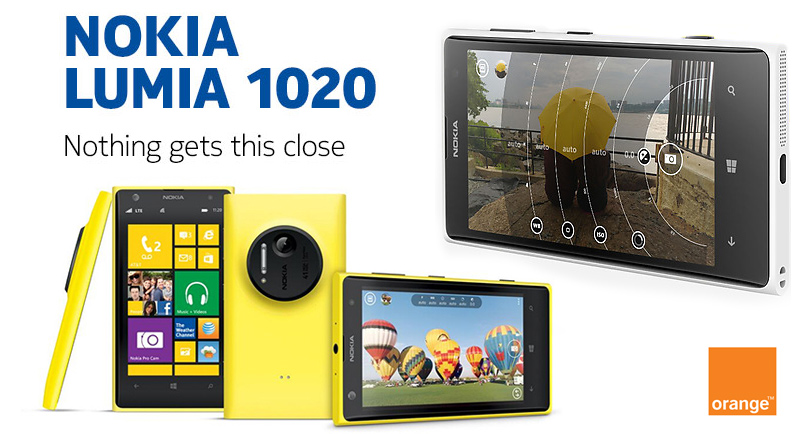 Nokia Lumia 1020 llega al mundo Orange