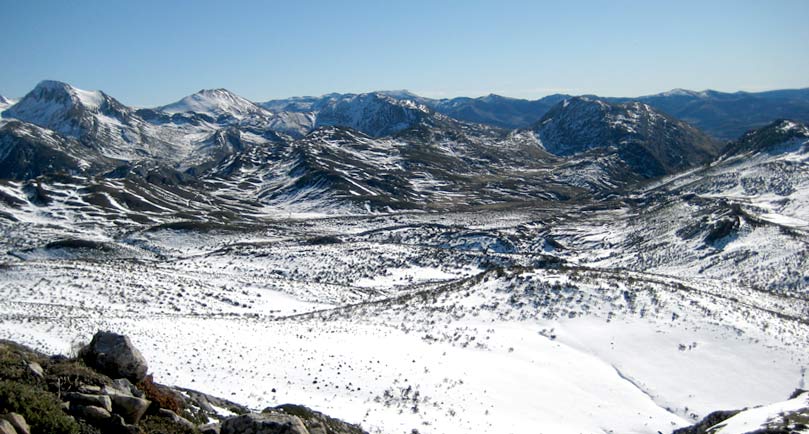 Vista panorámica del Parque Natural de Somiedo en Asturias, España foto por Maricha Martínez Sosa