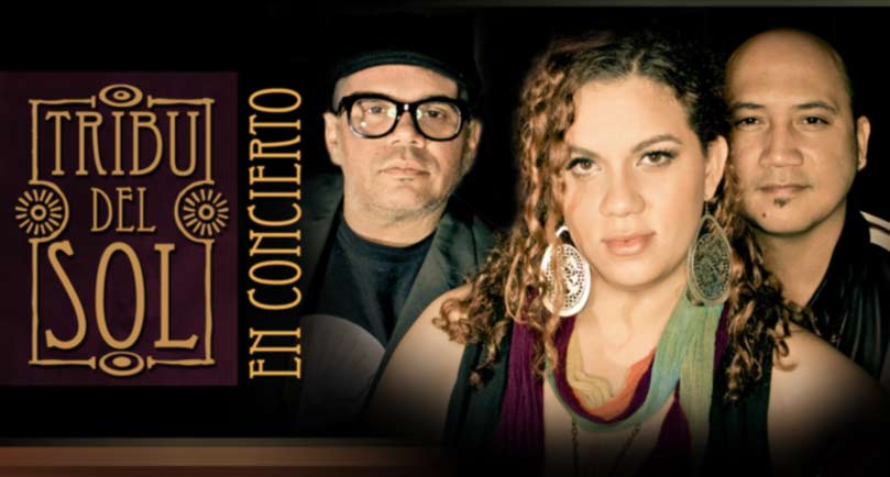 Imagen promocional del concierto Tribu del Sol en Cinema Café Santo Domingo 